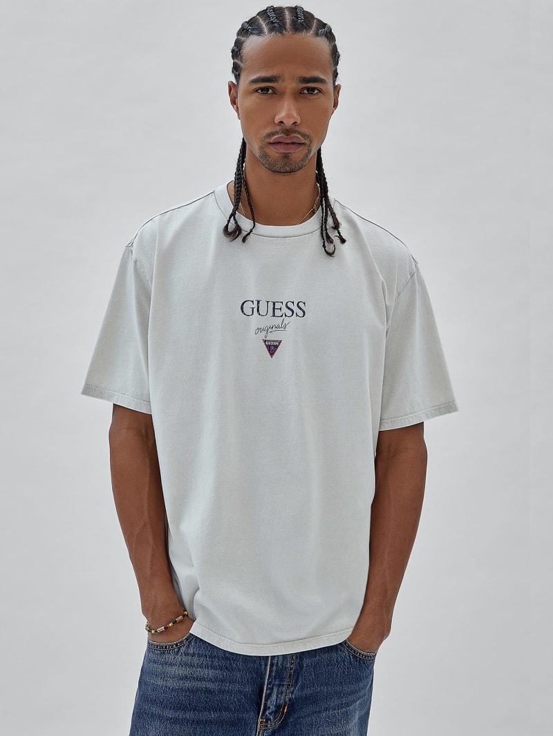 T shirt guess blanc homme shop