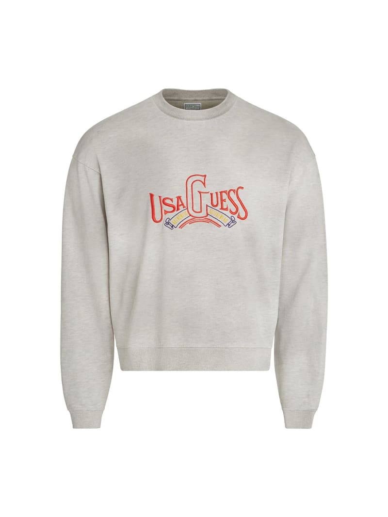 guess grey sweatshirt