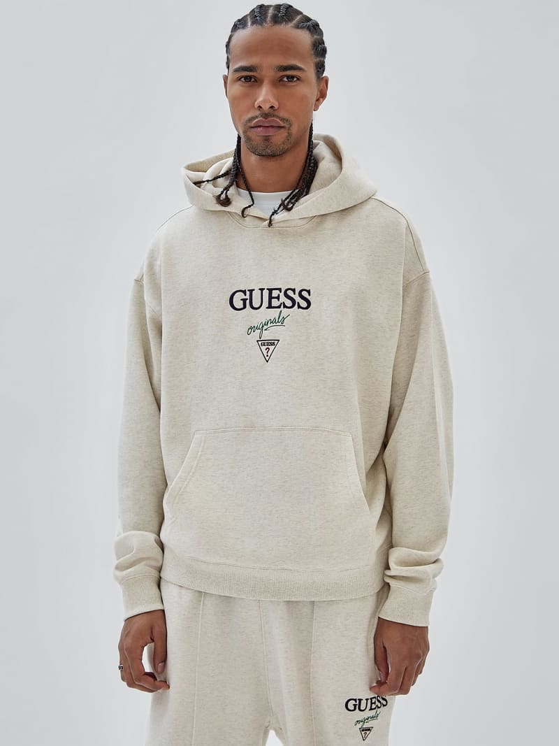 Guess hoodie sales grey