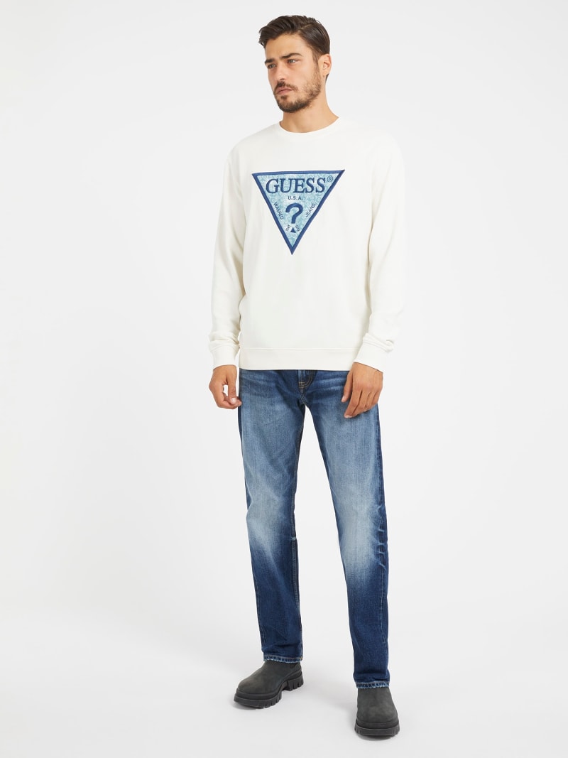 GUESS Triangle logo sweatshirt Men