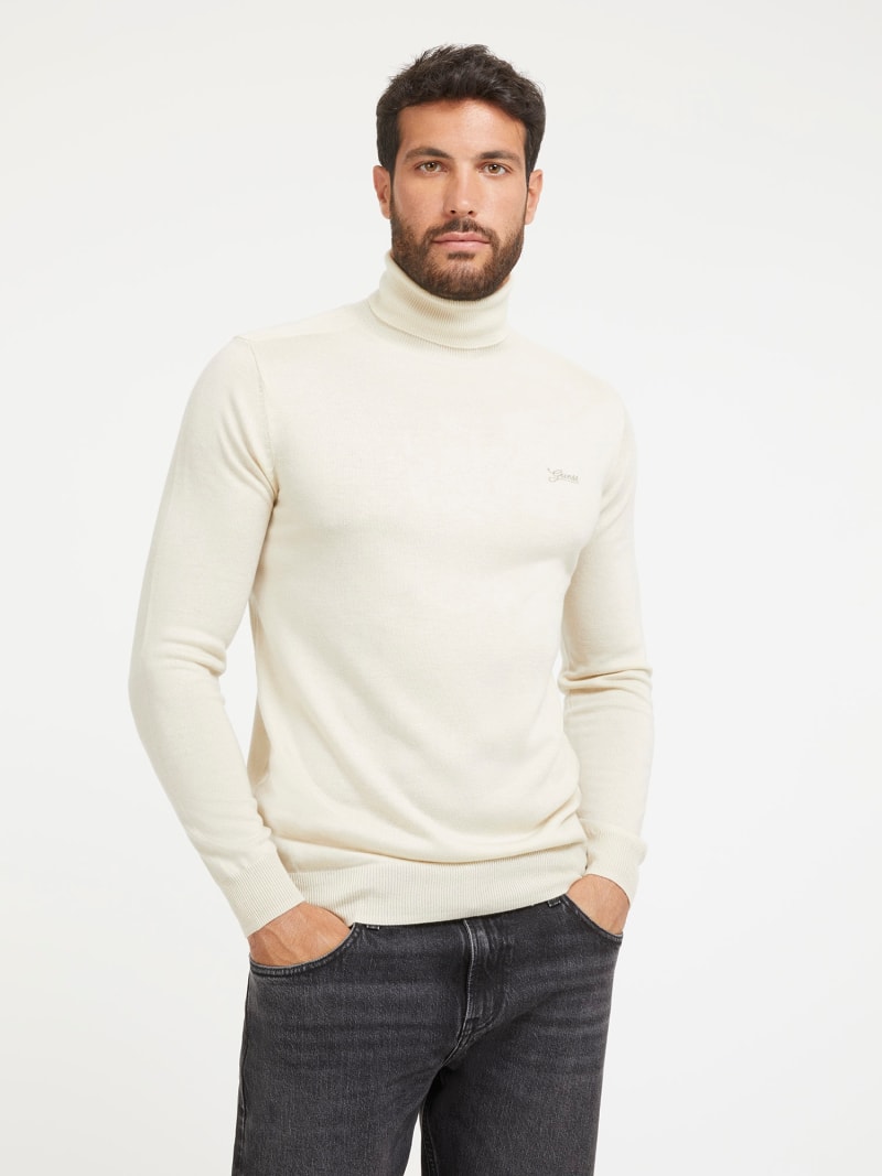 Men's silk shop blend turtleneck
