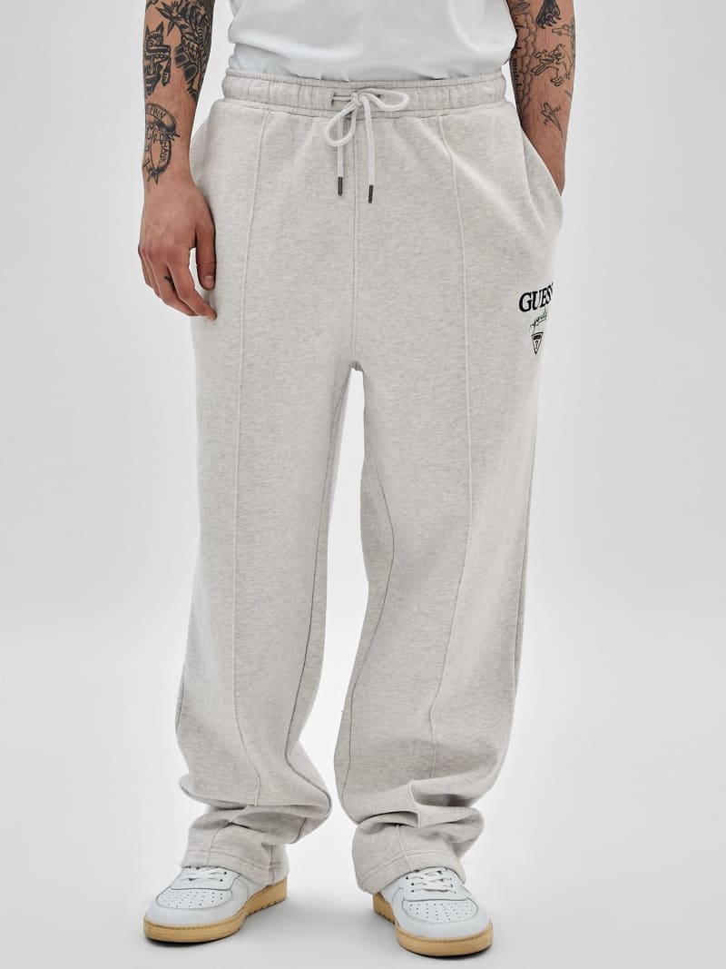 Embroidered logo jogger