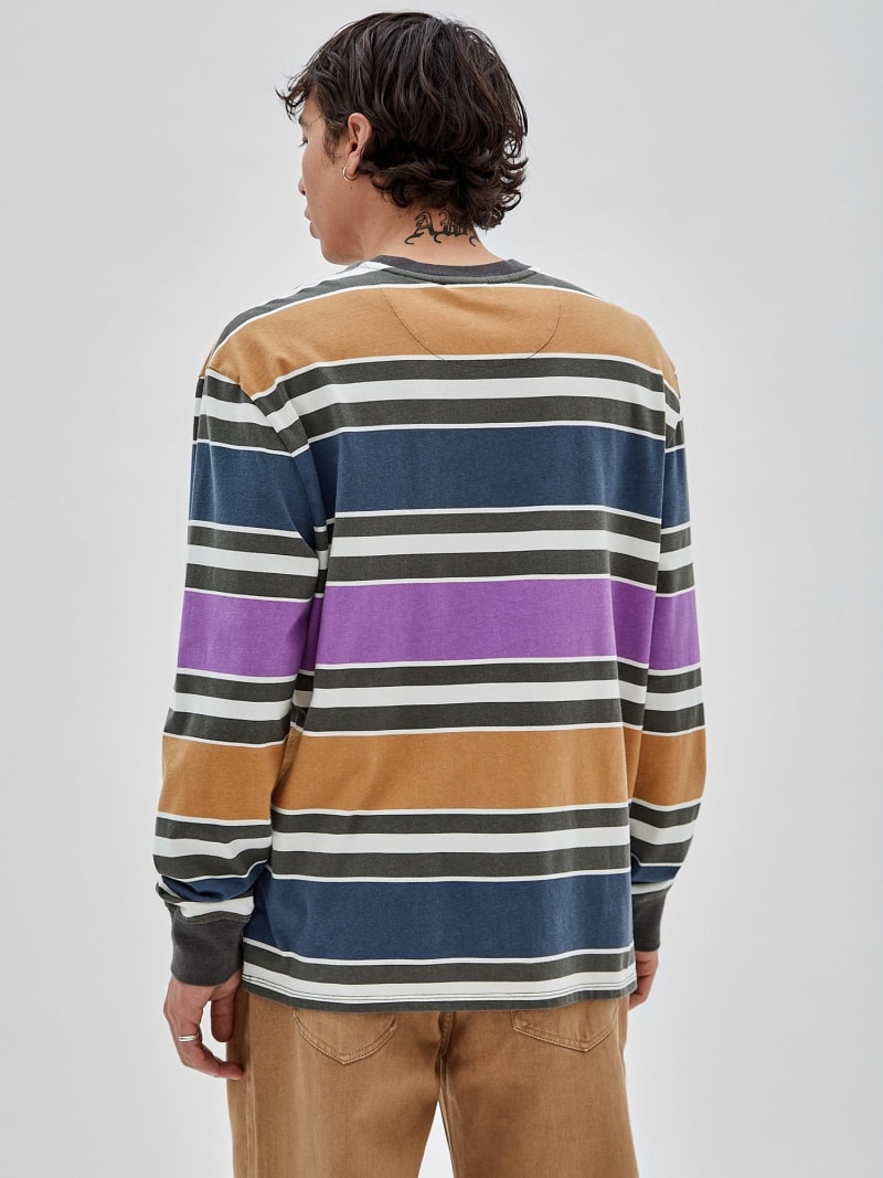 Guess originals walden striped crew tee new arrivals