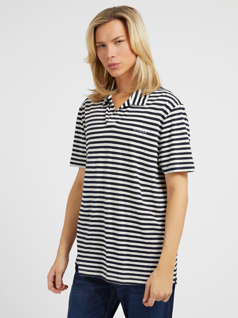 GUESS Polo a rayas Hombre