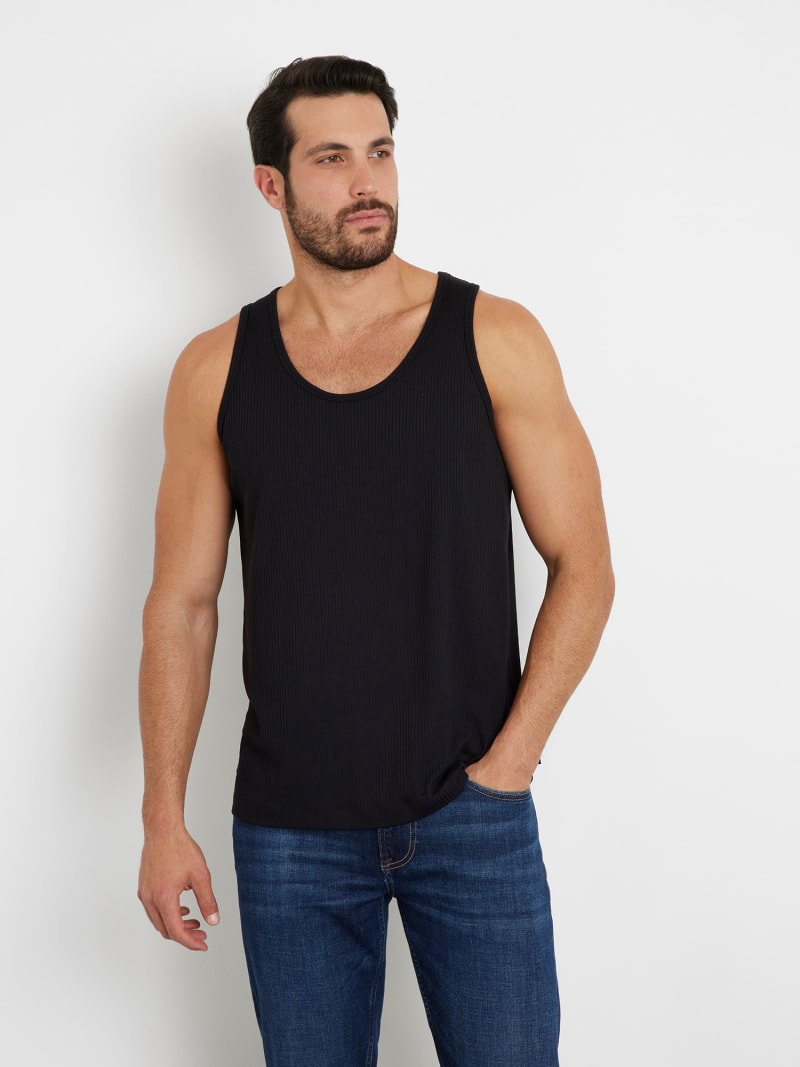 Rib knit tank top