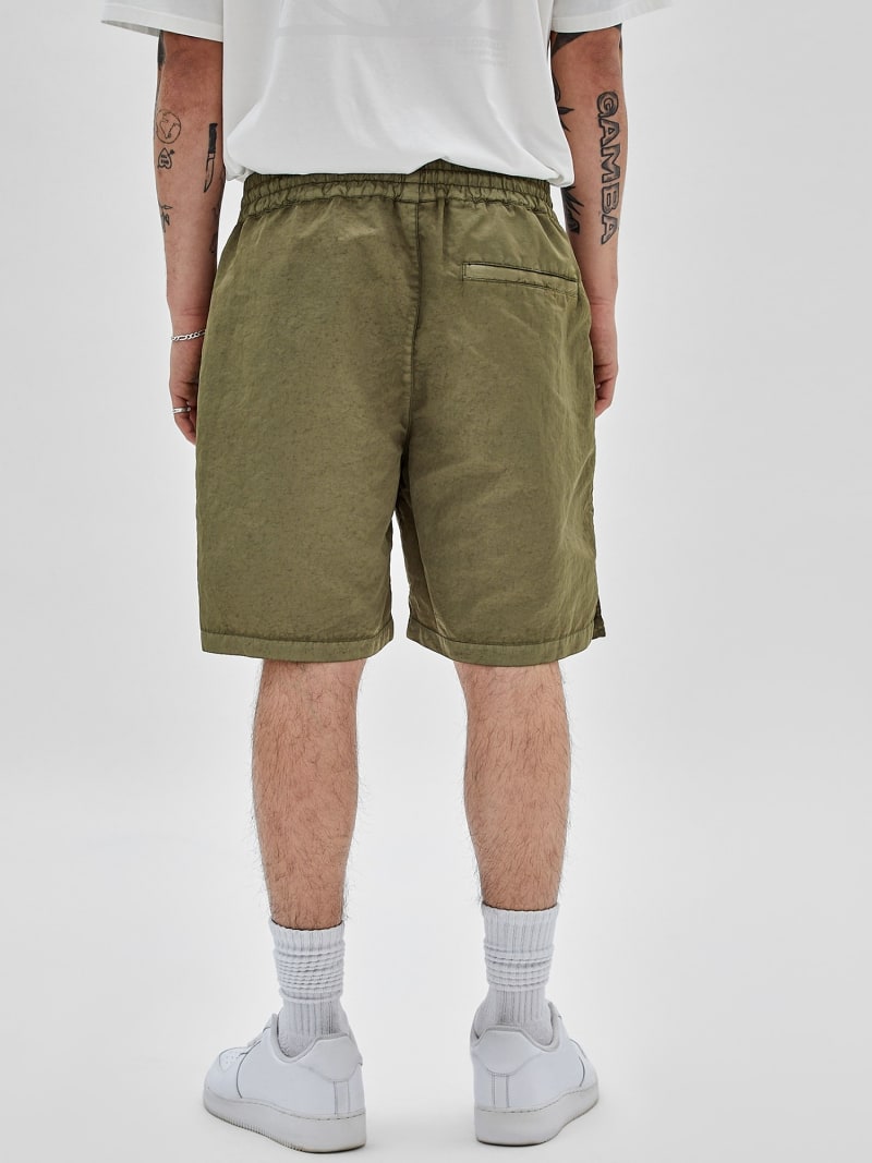 GUESS Shorts aus gewaschenem Nylon Herren