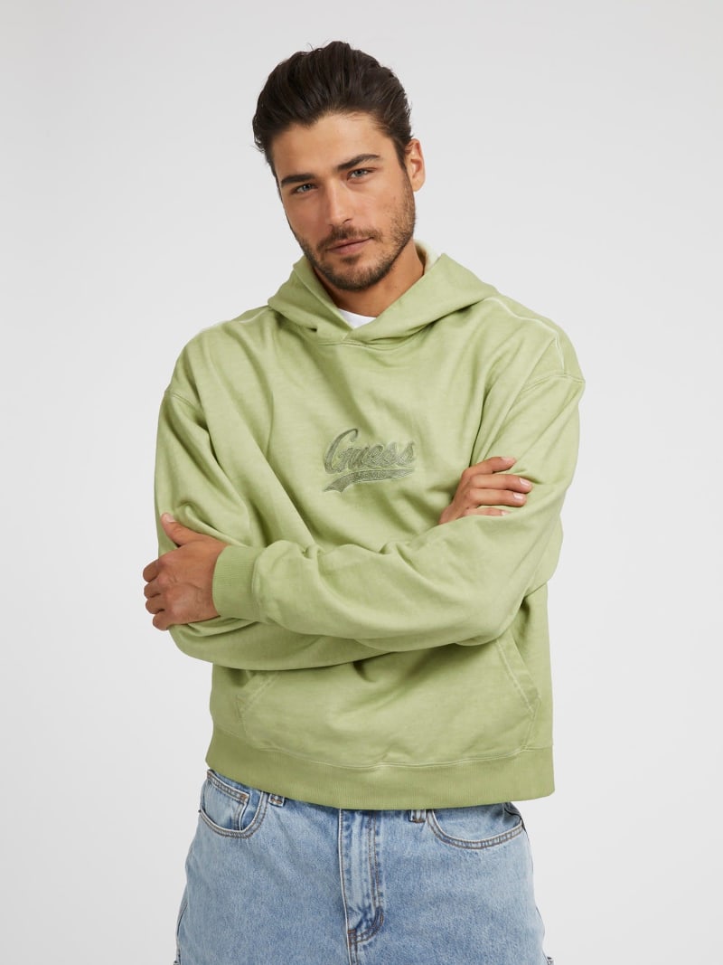 Embroidered logo sweatshirt
