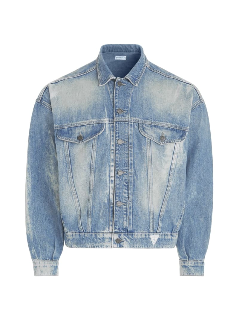 Guess classic denim jacket discount