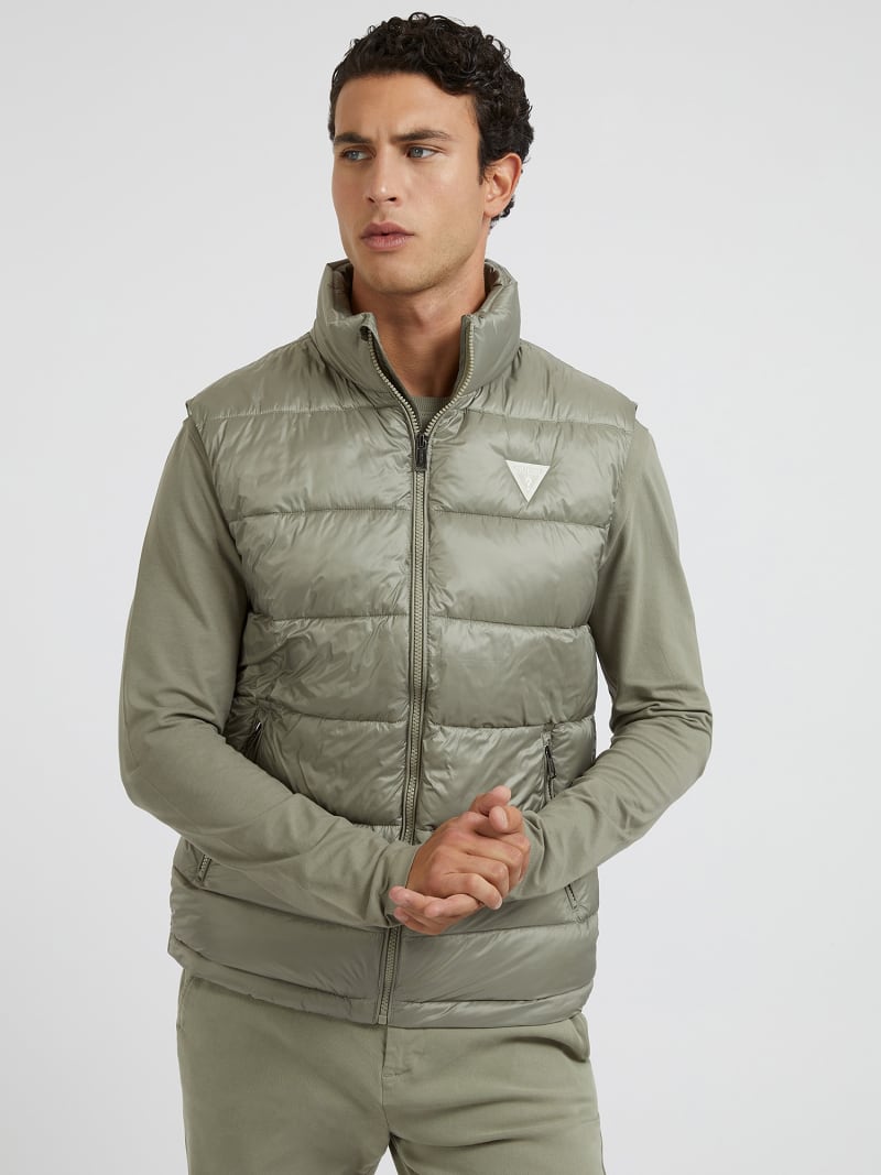 Super light puffer vest