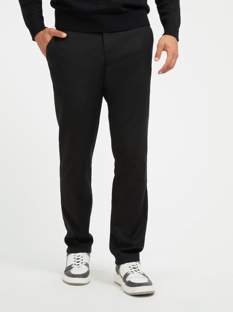 GUESS Pantalon chino taille moyenne Homme