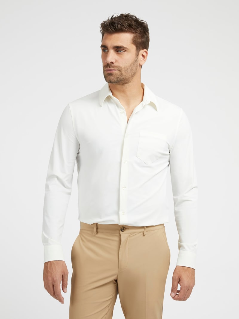 Chemise nylon technique stretch