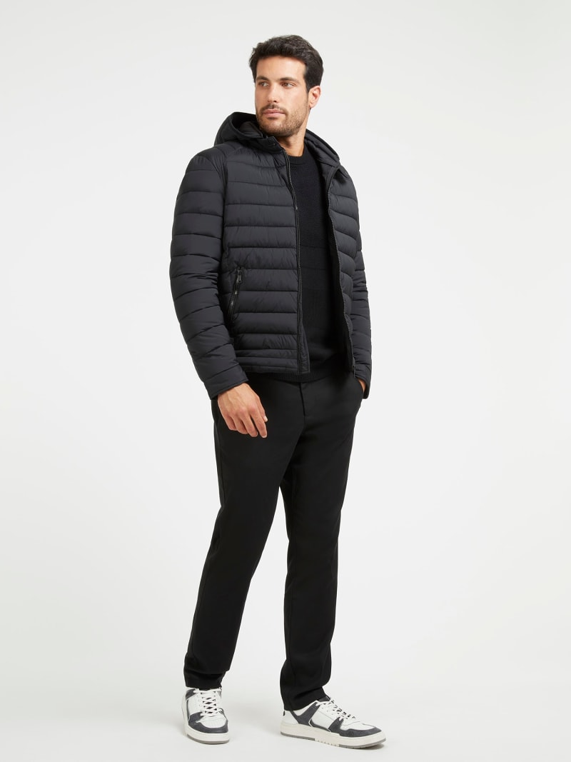 Guess noah clearance nylon puffer jacket