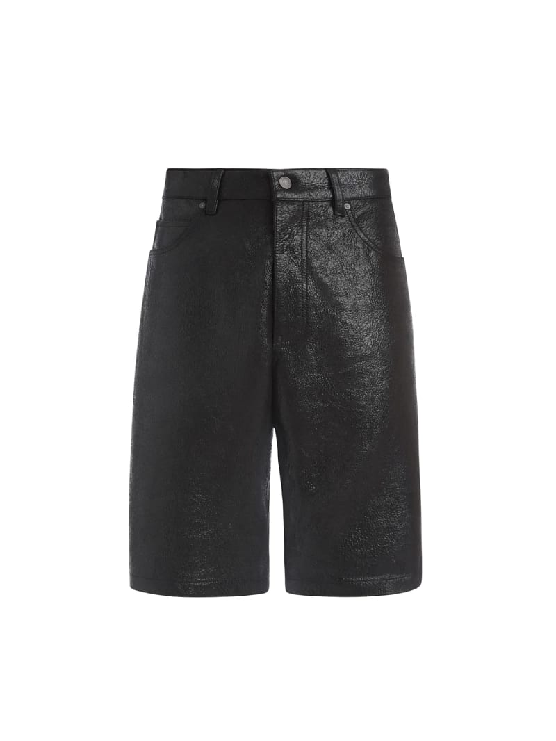 Guess leather shorts shop