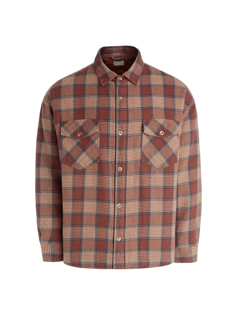 GUESS Regular fit flannel shirt