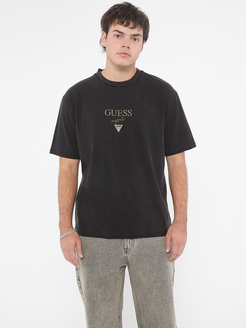GUESS Originals Front logo t shirt Men
