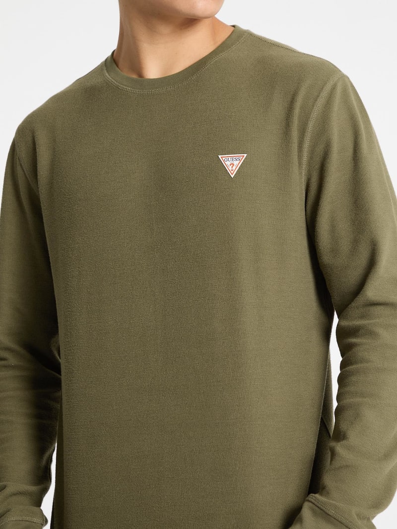 Tee shirt manche longue guess outlet