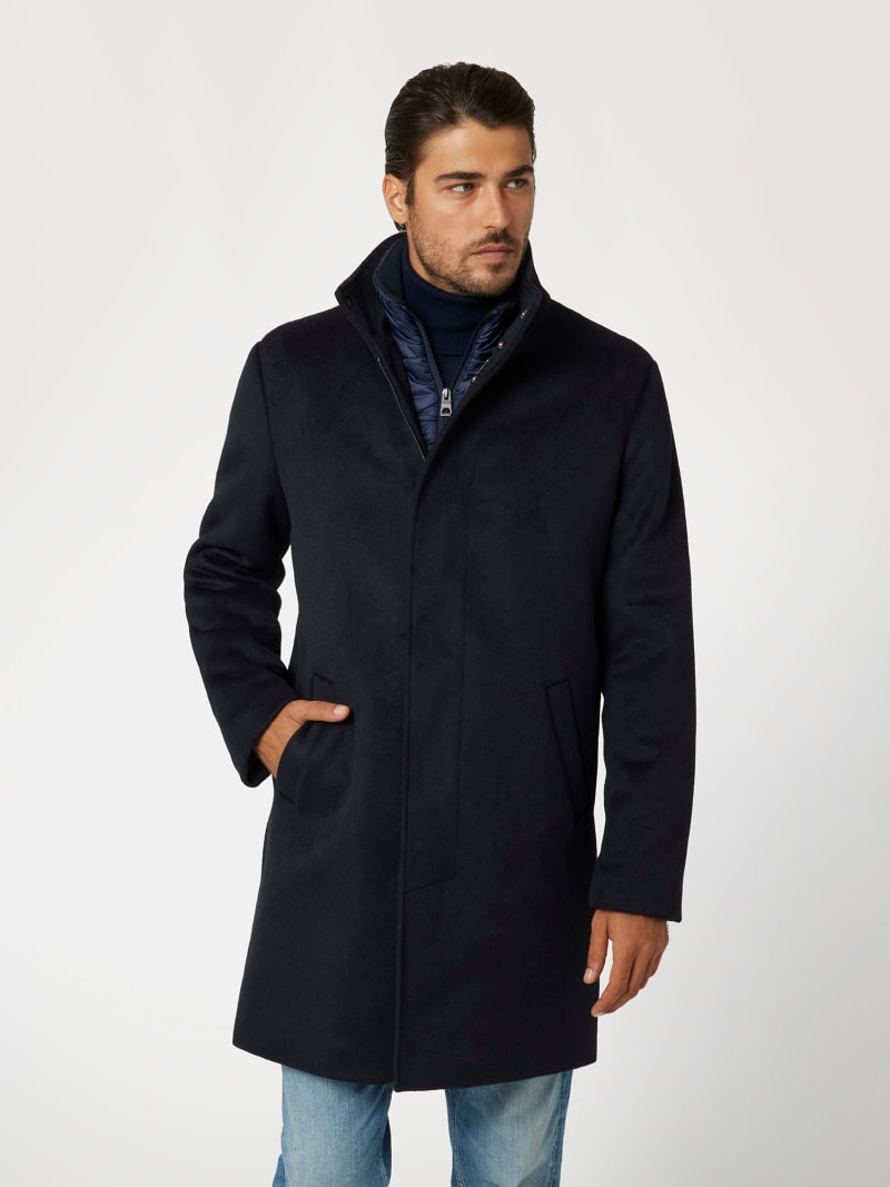 Guess wool blend coat clearance