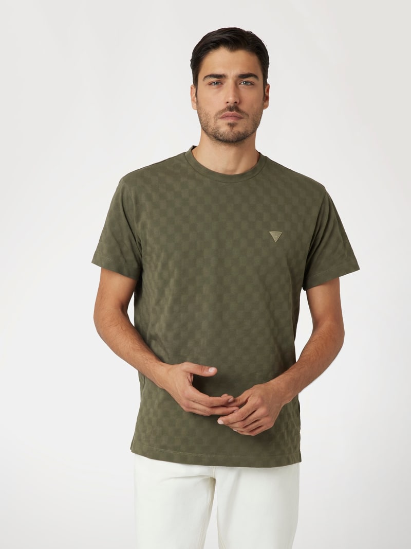 T shirt a quadri