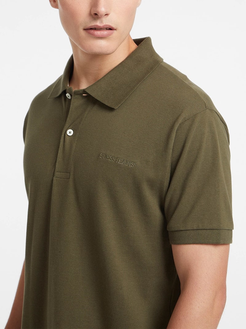 Embroidered logo Polo Men GUESS Jeans