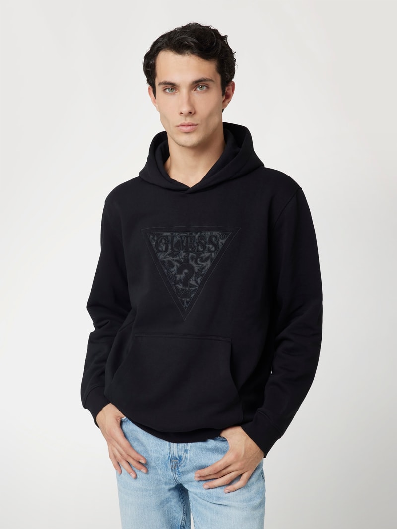 GUESS Triangle logo sweatshirt Men