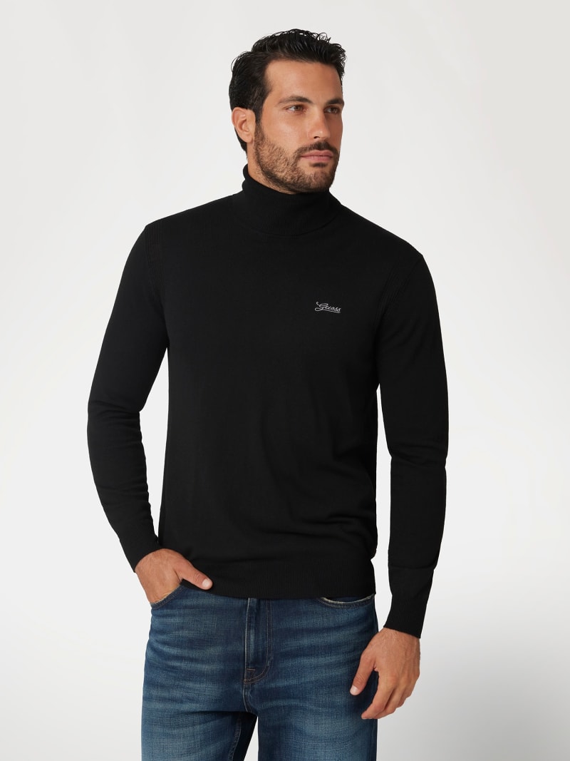 GUESS Turtle neck wool blend sweater
