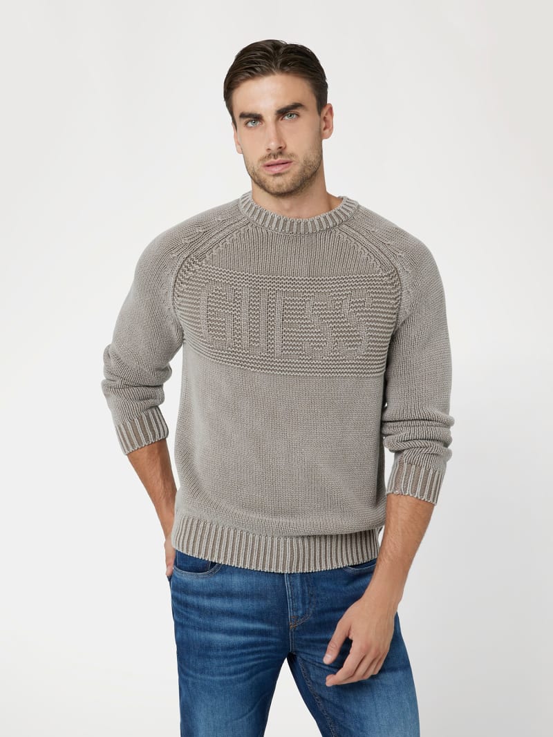 Front logo sweater