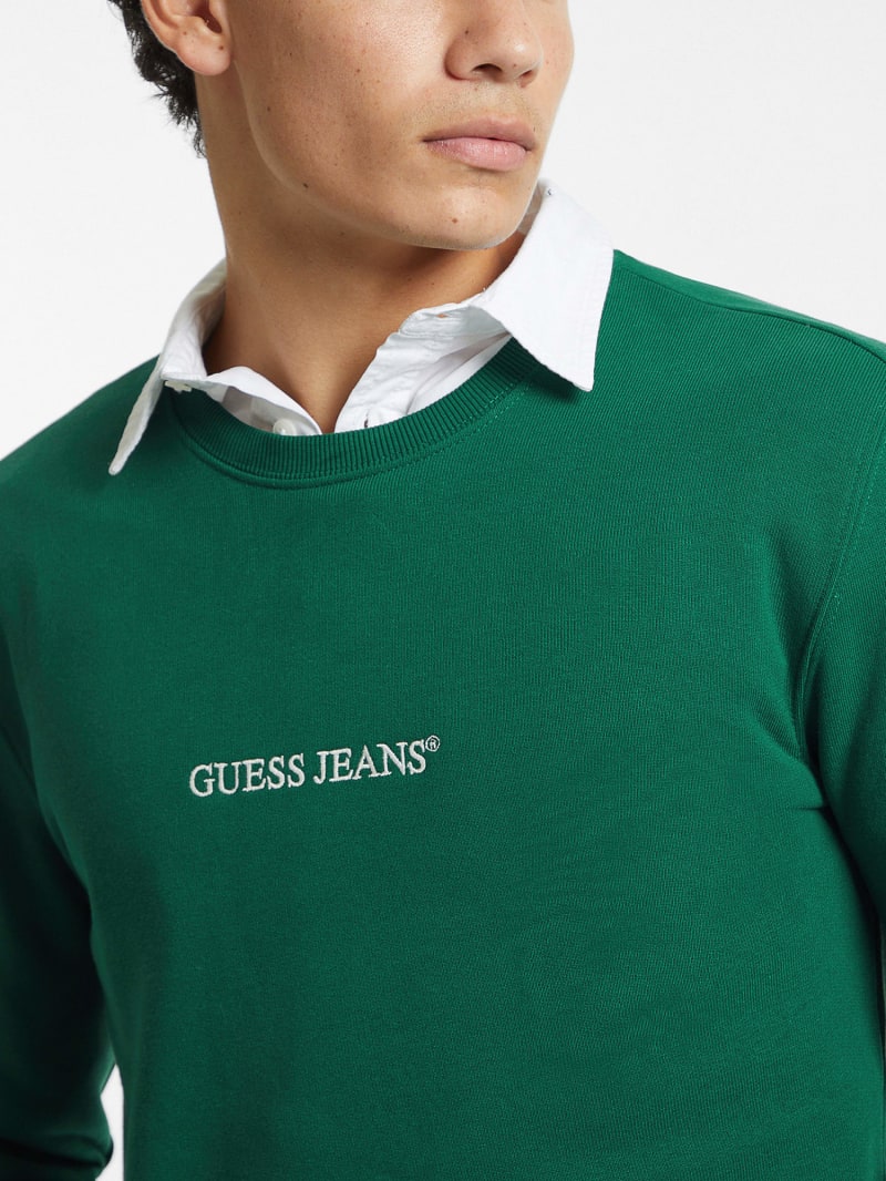 Embroidered Logo Sweater