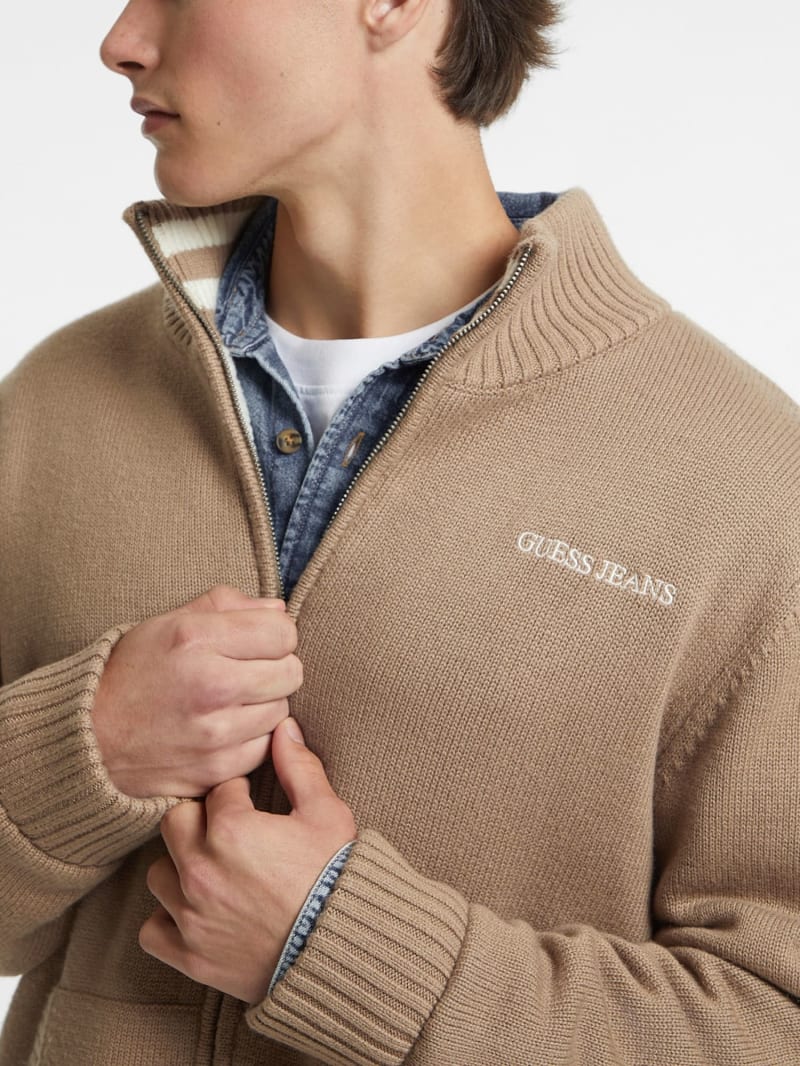 Zip up sweater mens 2025