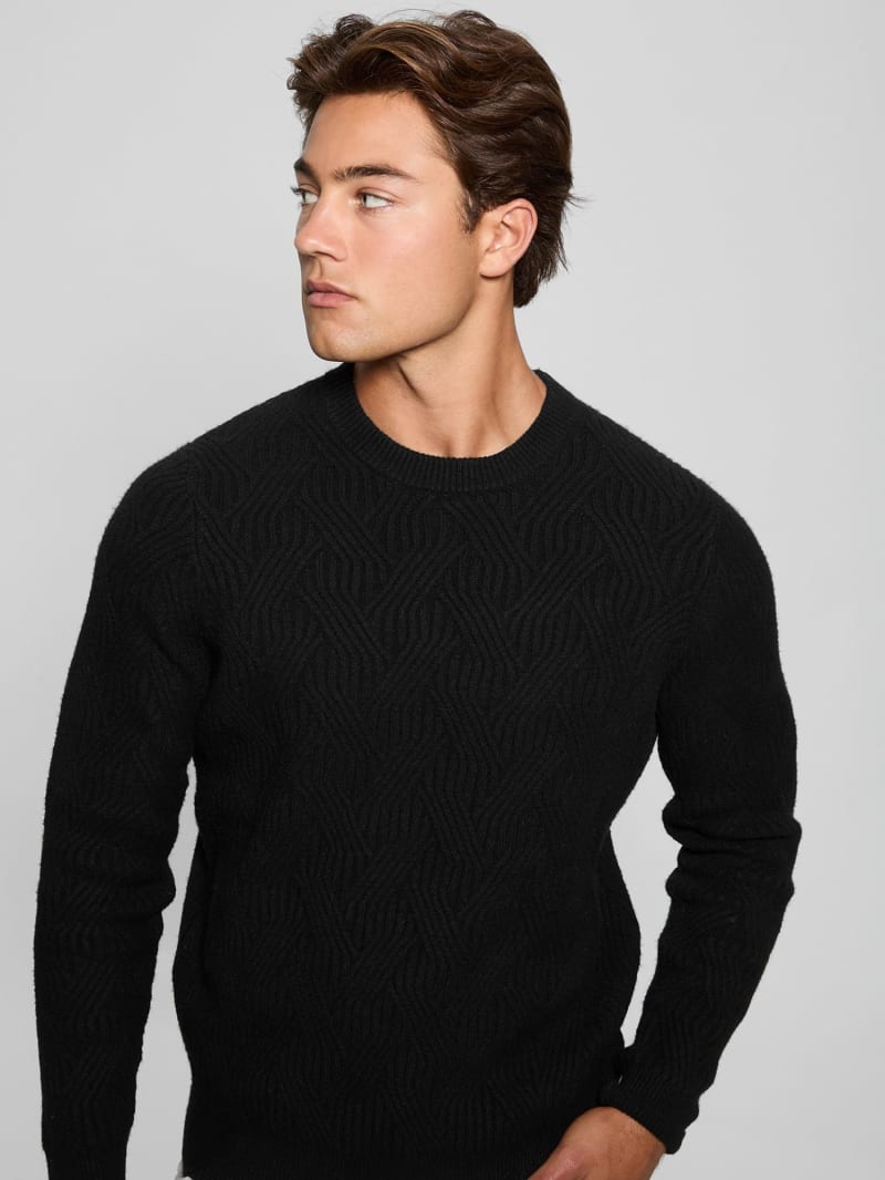 Long fit sweater heren new arrivals