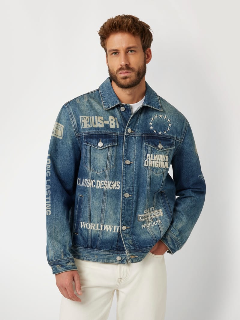 Guess giubbotto jeans clearance