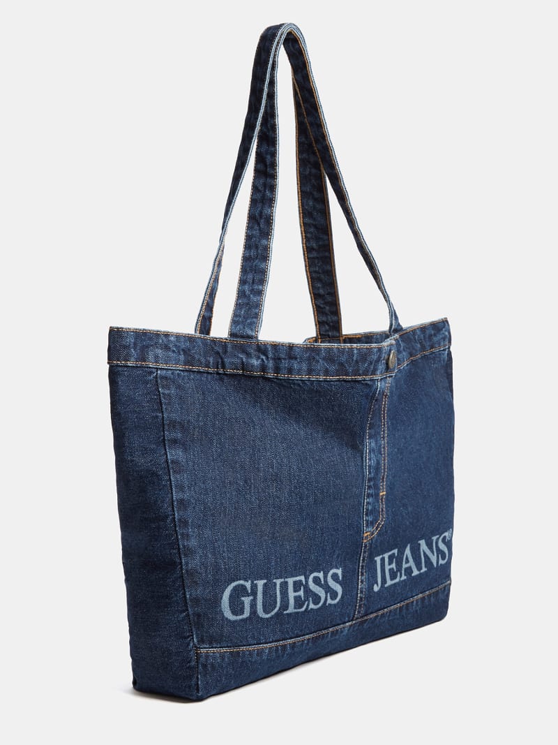 Denim tote bag Men | GUESS Jeans®
