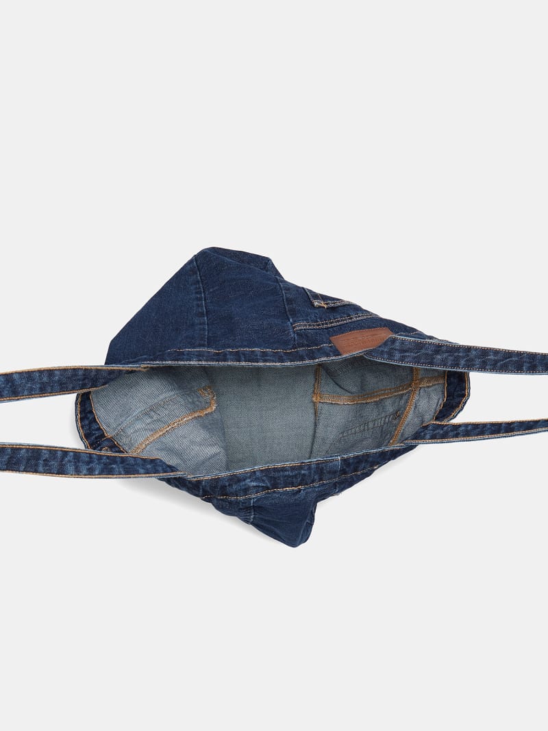 Denim tote bag Men | GUESS Jeans®
