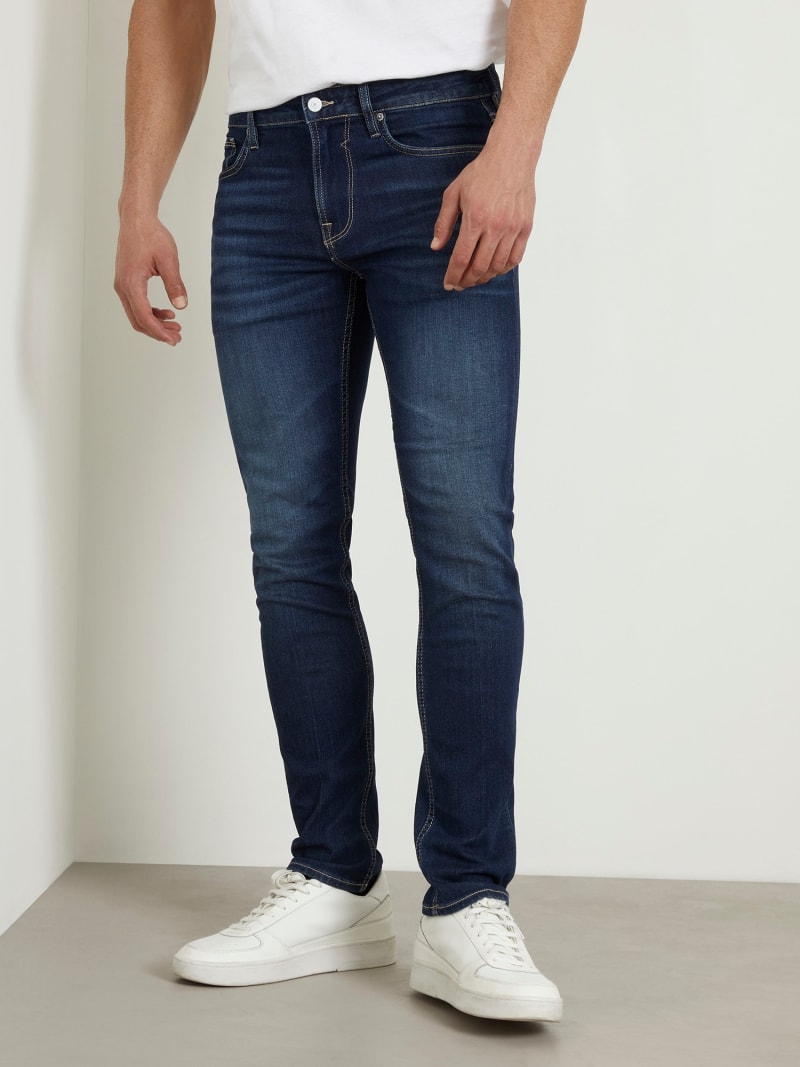 Jeans slim a vita media