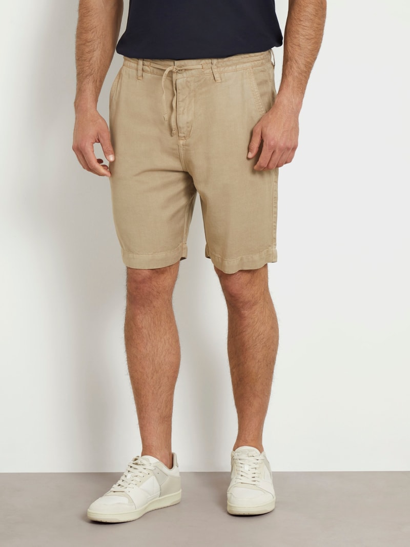 Mid rise shorts