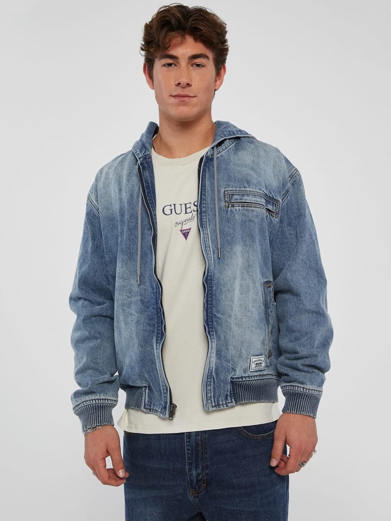 Jeans-Sweatjacke