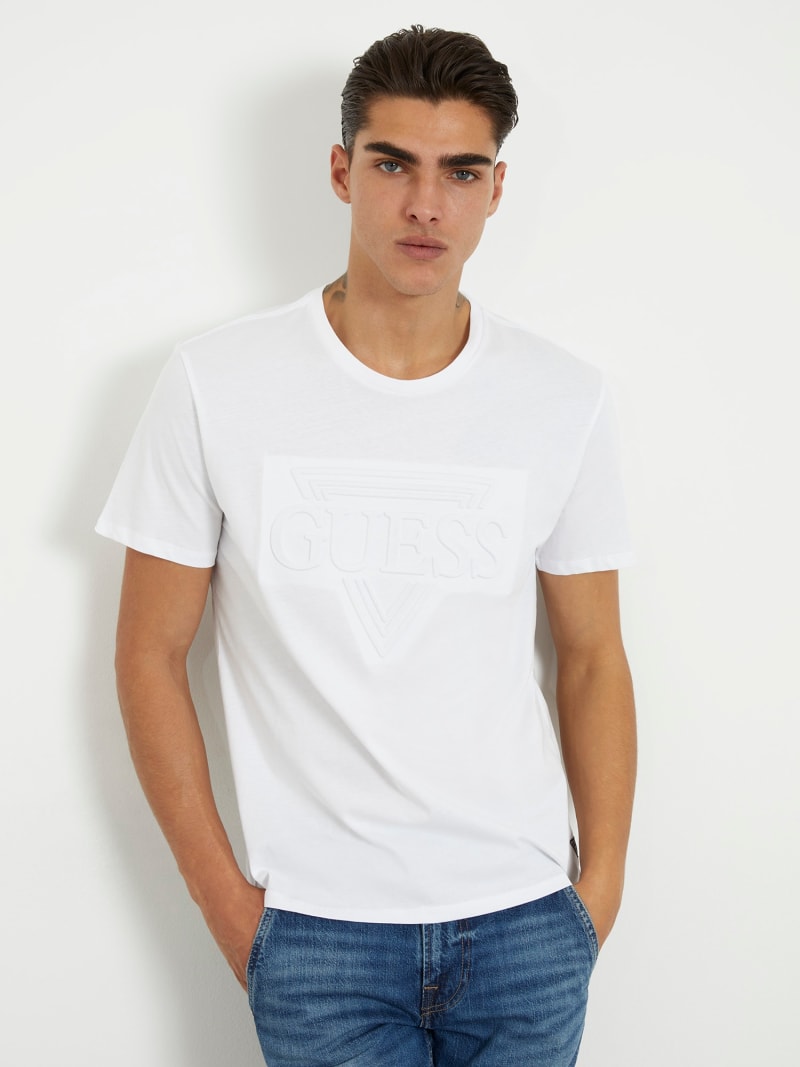 T-shirt met driehoeklogo