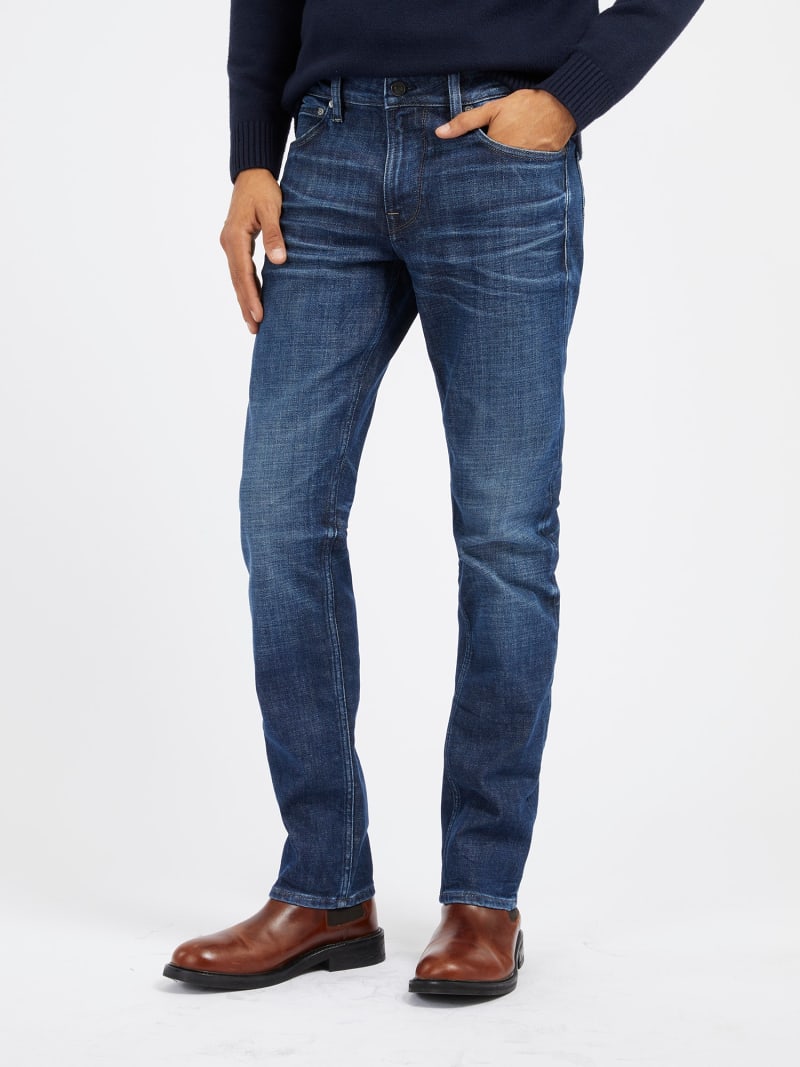 Denimowe spodnie model Slim Tapered