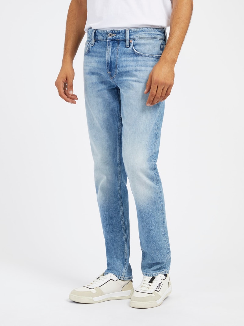 Denimowe spodnie model Slim Tapered