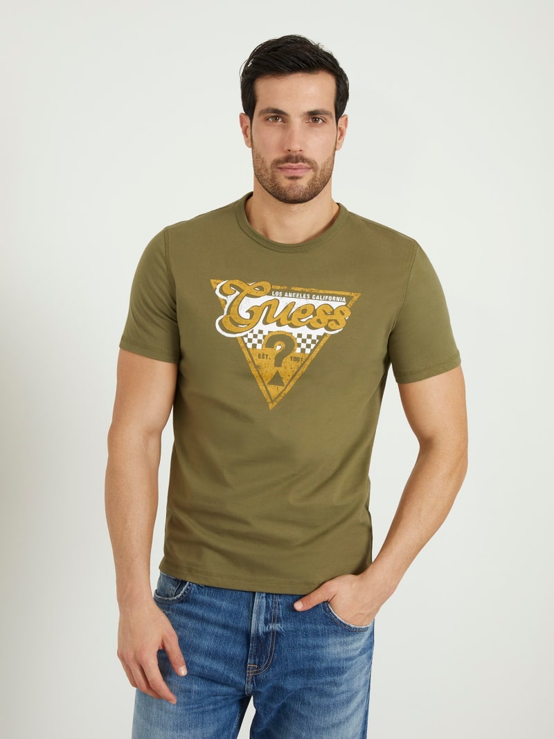 T-shirt logo triangle