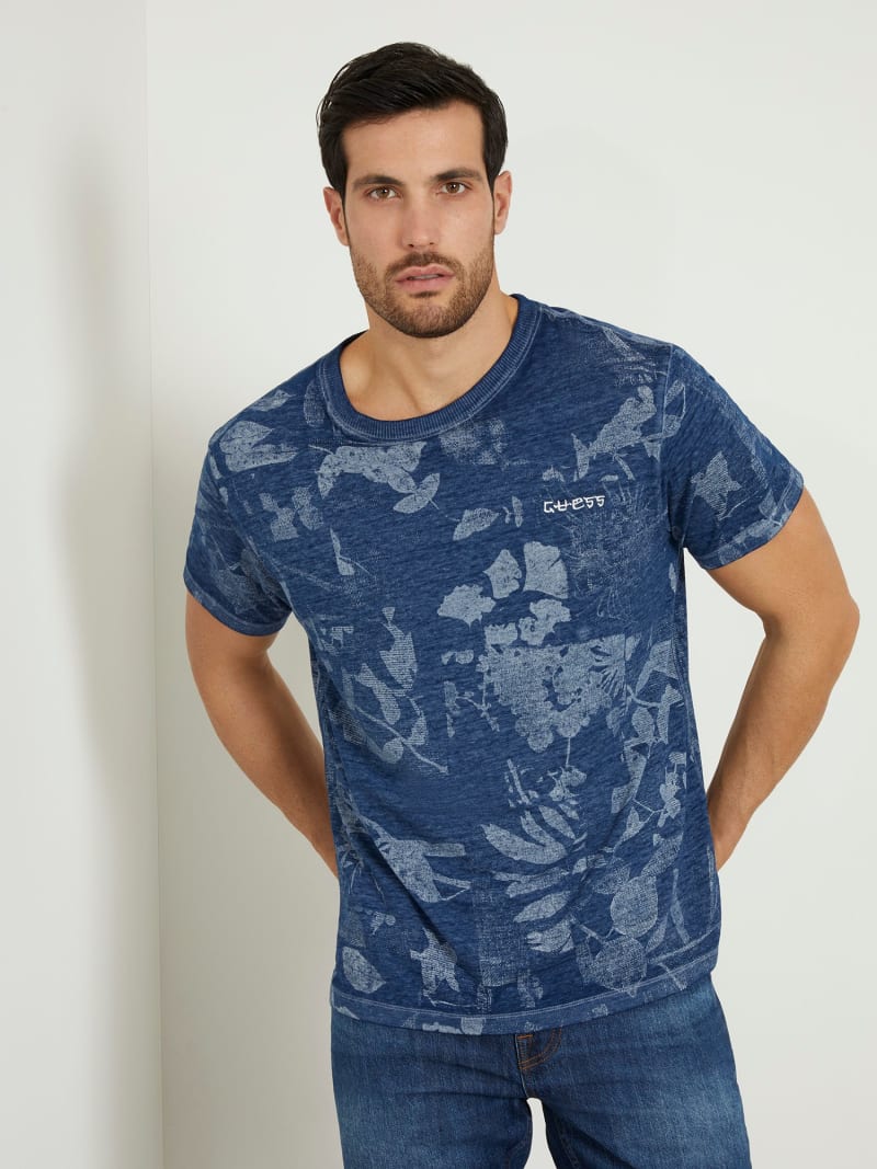 Guess printed shirts deals