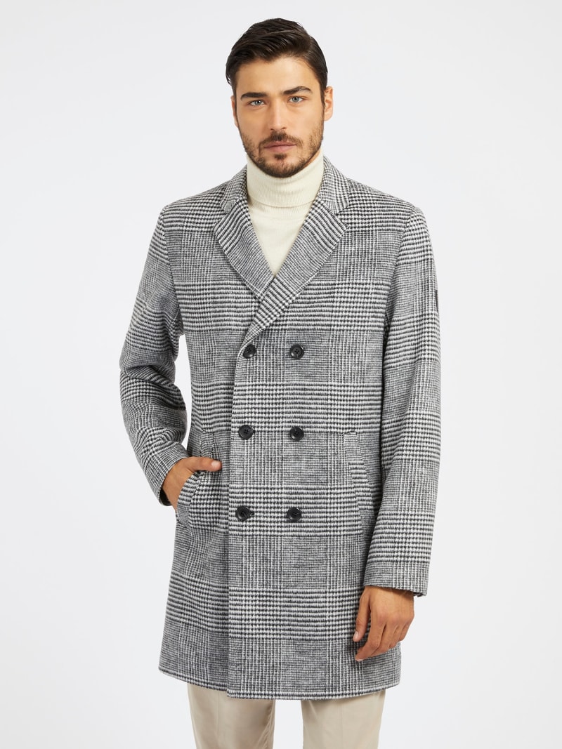 Wool blend coat