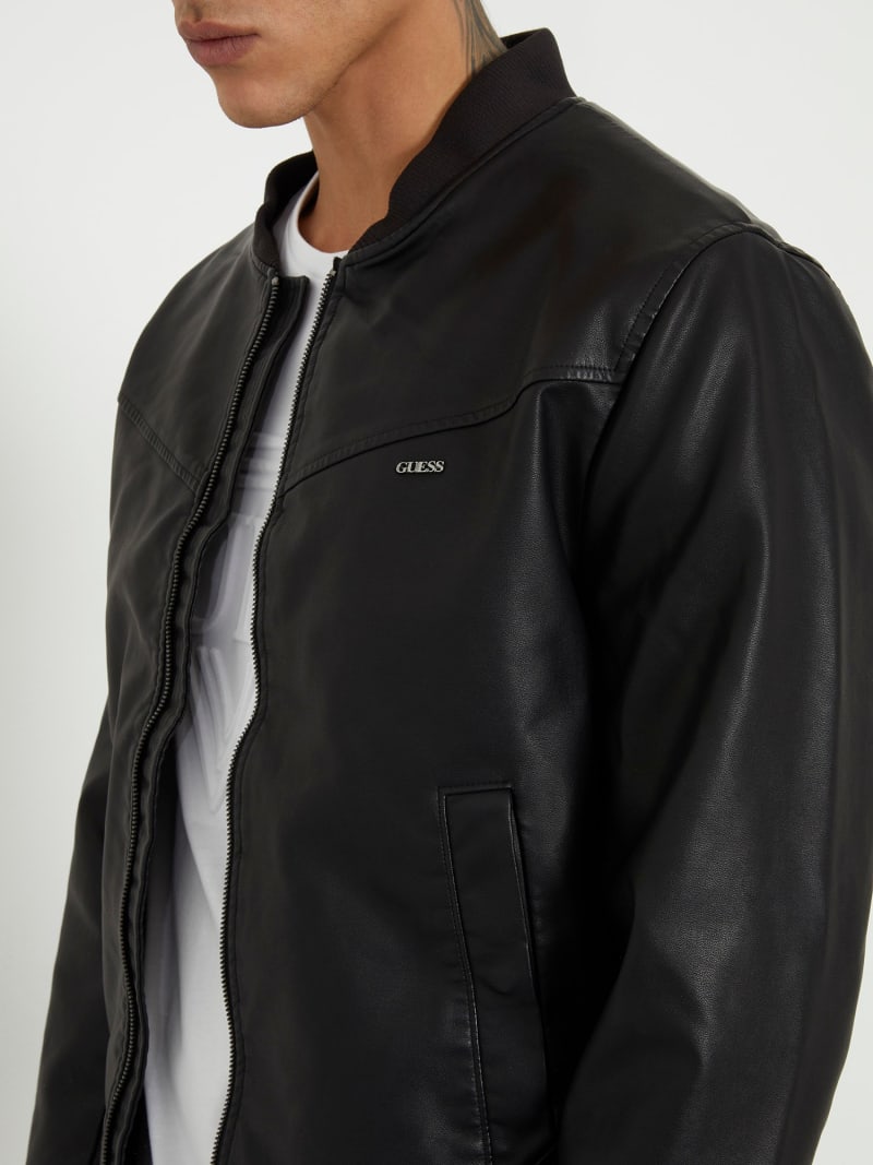 Guess bomber deals jacket black