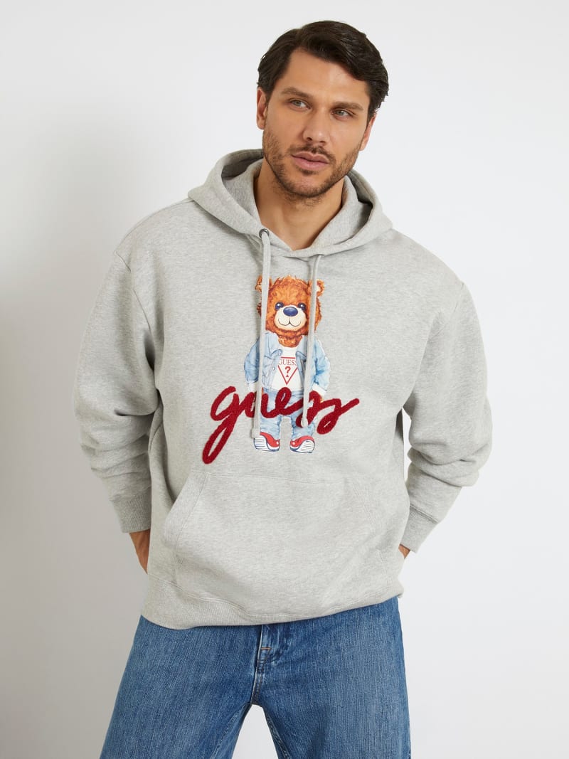 Sweatshirt com logótipo na frente