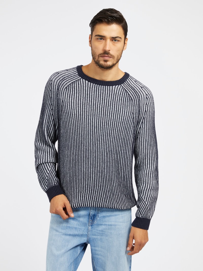 Guess knit sweater deals