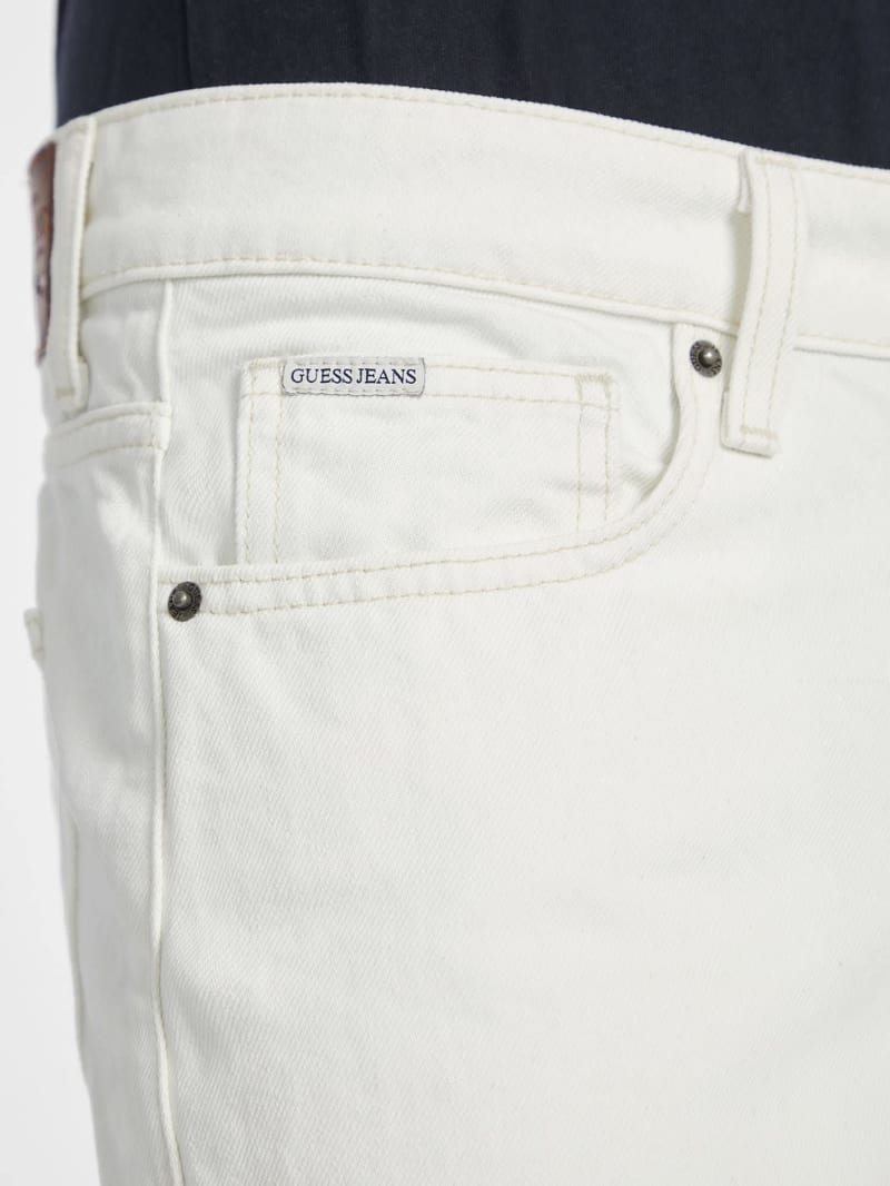 White guess jeans mens cheap