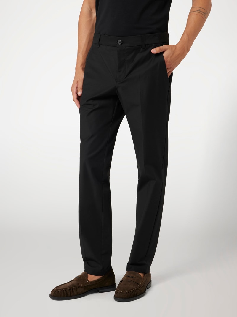 GUESS Pantalone tech stretch a vita media Uomo