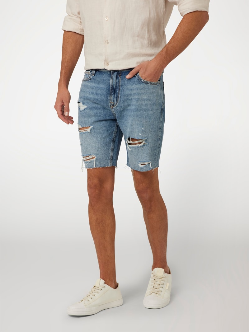 GUESS Bermuda jeans a vita media