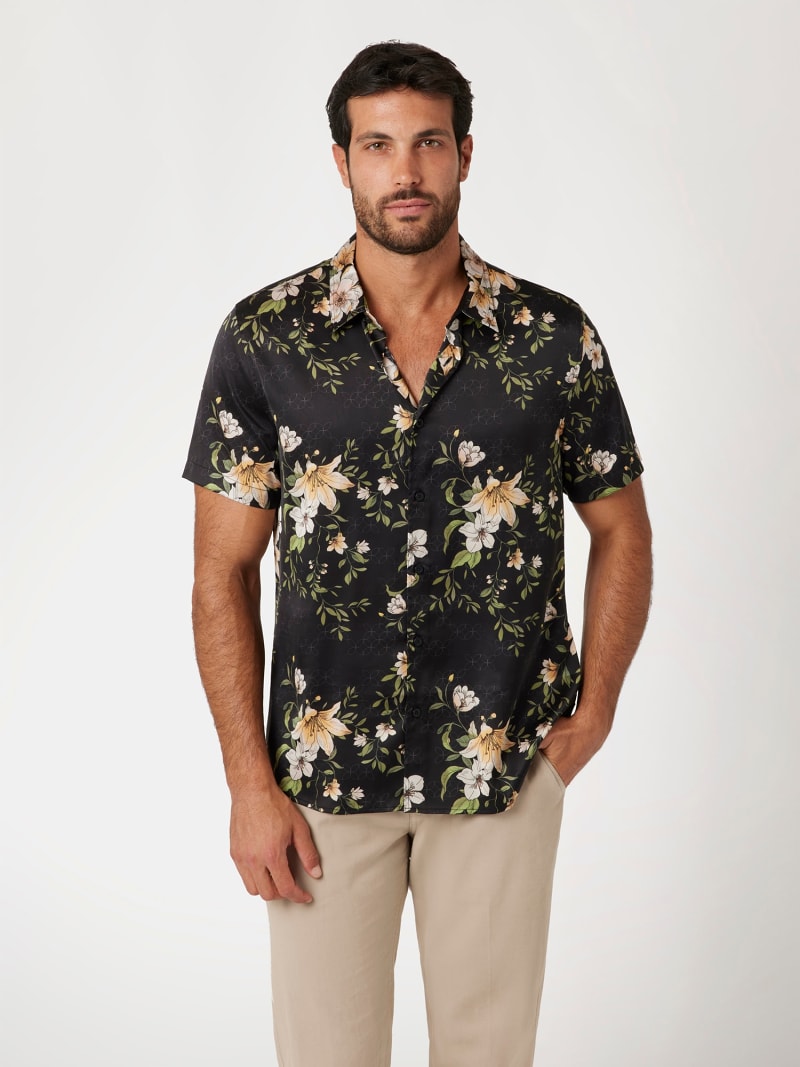 Floral print shirt