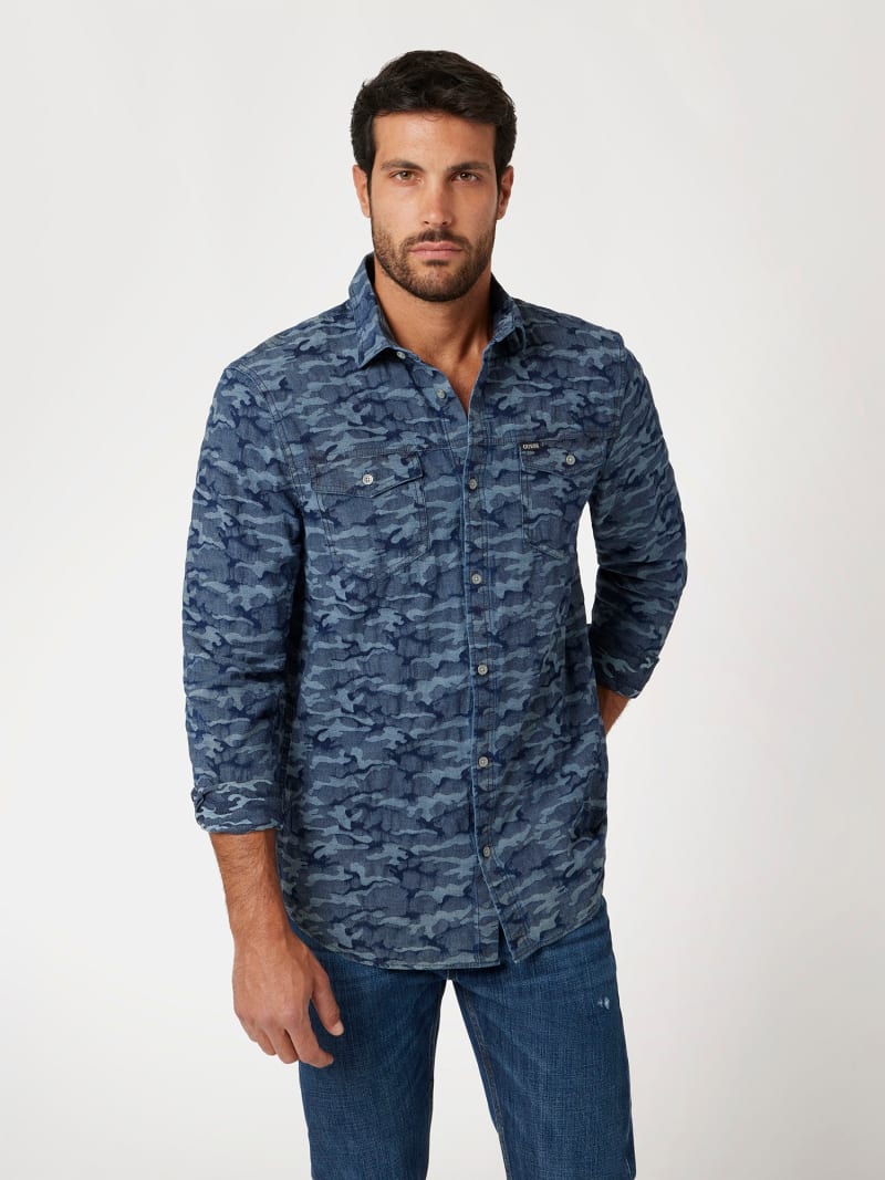 Camouflage overhemd hotsell