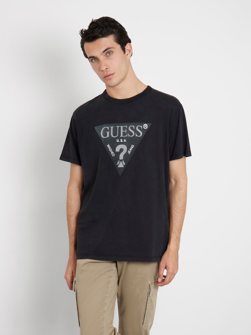 GUESS Triangle logo t shirt